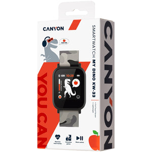 Smart watch Canyon My Dino KW-33, black