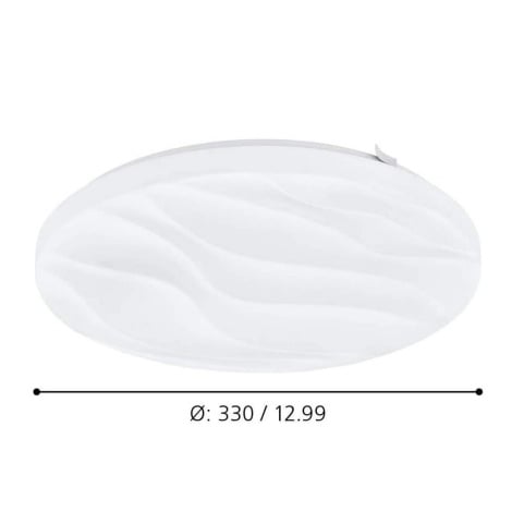 Luminaire ceilings and walls Eglo Benariba 99343, 17 W, LED, 3000 °K