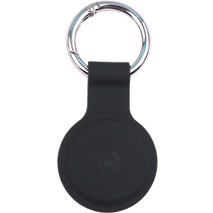 Celly Silicone AirTag Case, Black