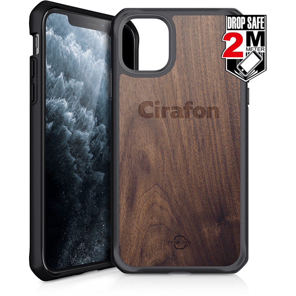 Cirafon Hybrid Fusion Drop Safe for iPhone Xs, Brown