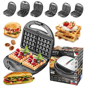 Sandwich pan - waffle maker Camry 6in1 CR 3057, 1200 W