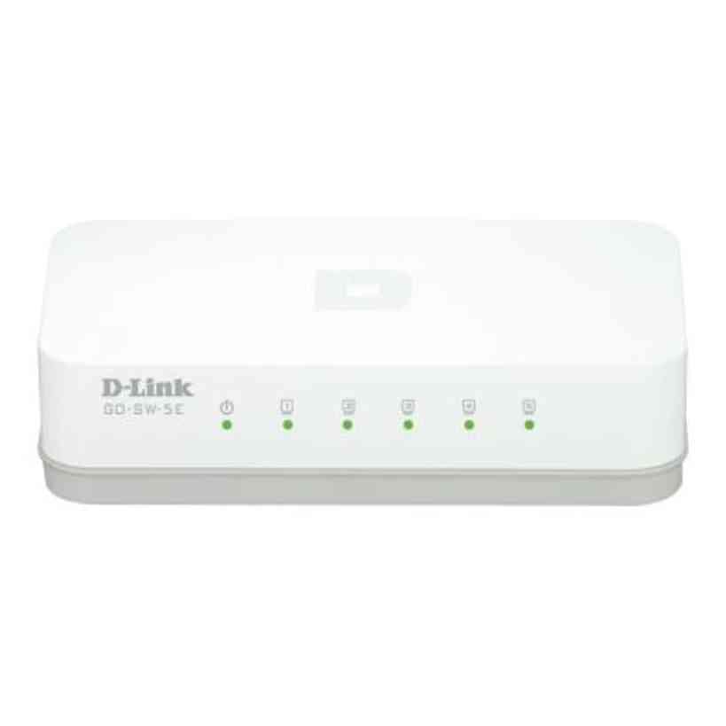 D-Link GO-SW-5E/E 5-Port Ethernet Easy Desktop Switch
