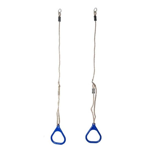 4IQ Gymnastic Rings, 130 cm, blue