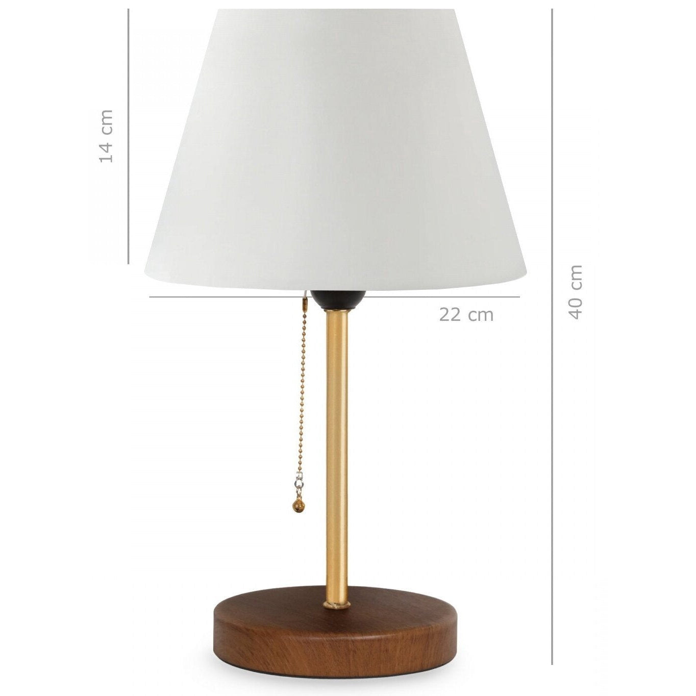 Opviq AYD-2797 Table Lamp, E27, 60W