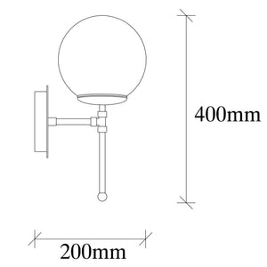 Luminaire wall Opviq Mudoni MR-953, 40 W, E27