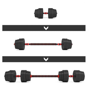 Set of bars and weights HMS SGP, 40 kg