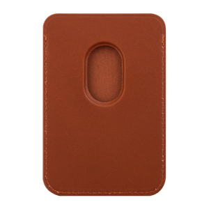 Dbramante1928 Leather wallet with MagSafe Tan