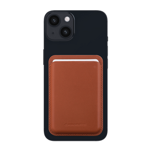 Dbramante1928 Leather wallet with MagSafe Tan