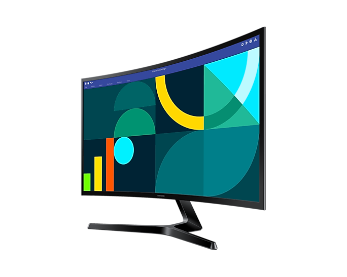 Samsung 27" Essential Monitor S3 (S36GD) FHD 100 Hz böjd