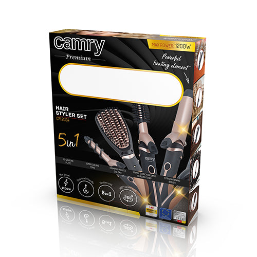 Hair styling set Camry Premium CR 2024 5-in-1, 32 mm
