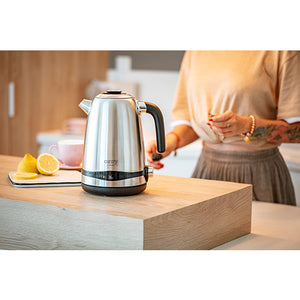 Electric kettle Camry CR 1291, 1.7 l, black/stainless steel