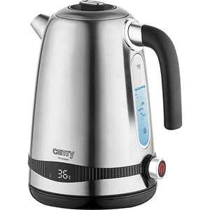 Electric kettle Camry CR 1291, 1.7 l, black/stainless steel