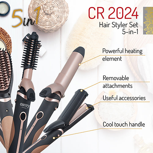 Hair styling set Camry Premium CR 2024 5-in-1, 32 mm