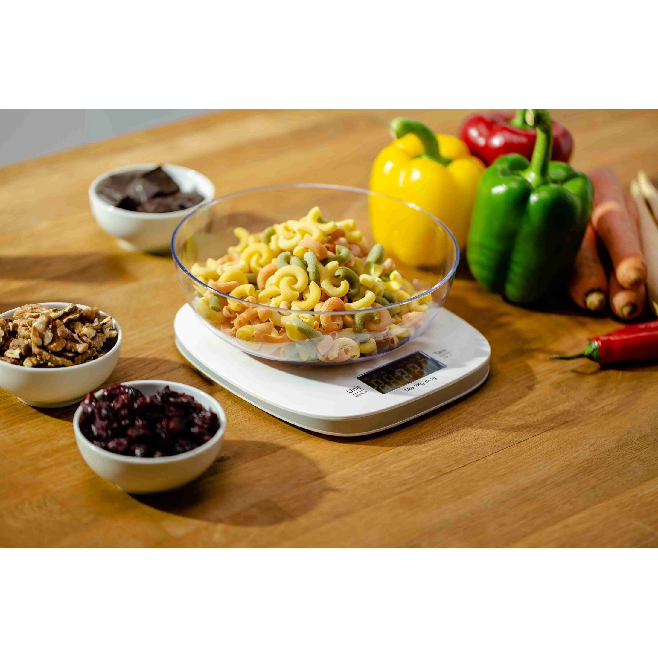 Electronic kitchen scale Zelmer ZKS1450 Symbio, white