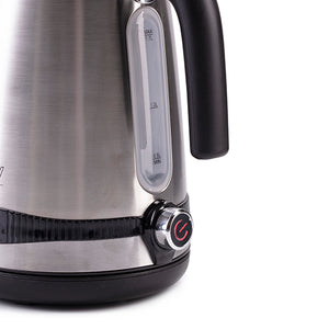Electric kettle Camry CR 1291, 1.7 l, black/stainless steel