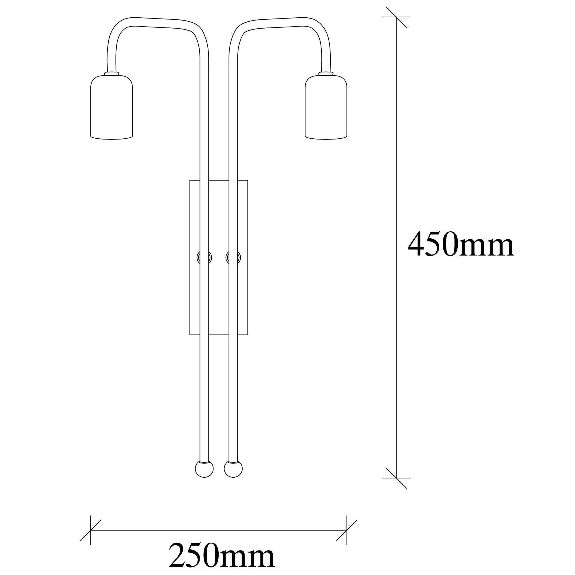 Luminaire wall Opviq Mum 3511, 80 W, E27