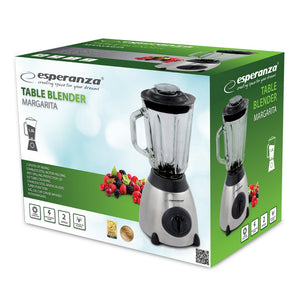 Cocktail blender Esperanza Margarita, silver/black
