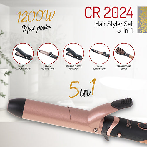 Hair styling set Camry Premium CR 2024 5-in-1, 32 mm