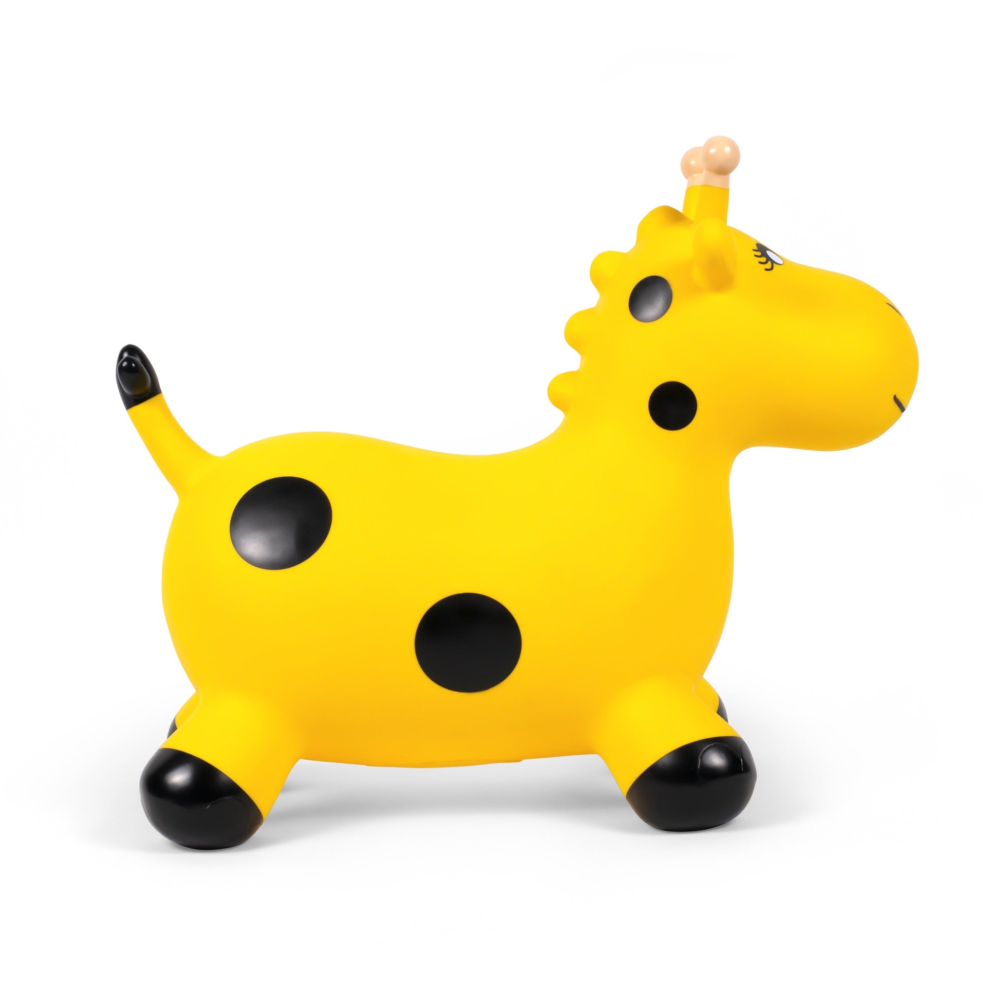 Pulei Inflatable Jumping Ball Giraffe, 50 cm, yellow, 2 pcs