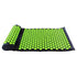 Acupuncture mat Six7Fit, black/green, 60 cm x 40 cm x 2 cm