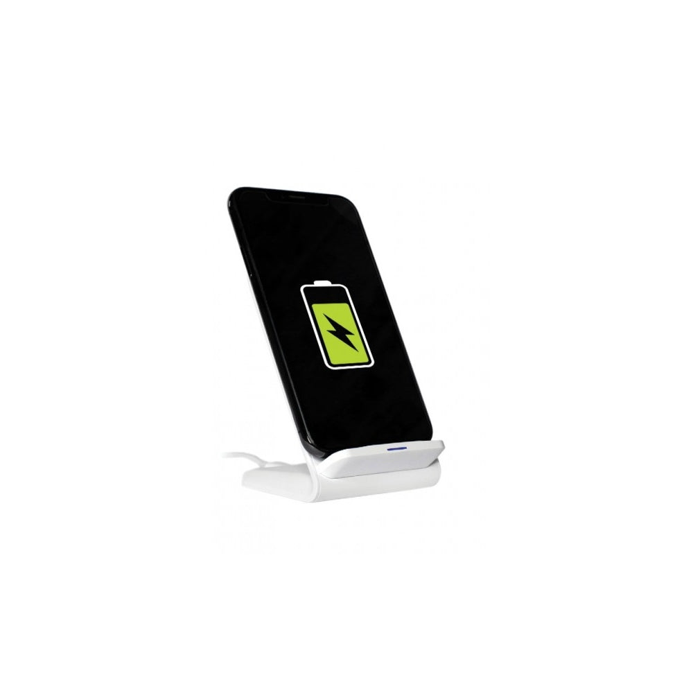 Wireless Charger Rebeltec W210, USB Type C, White, 18 W