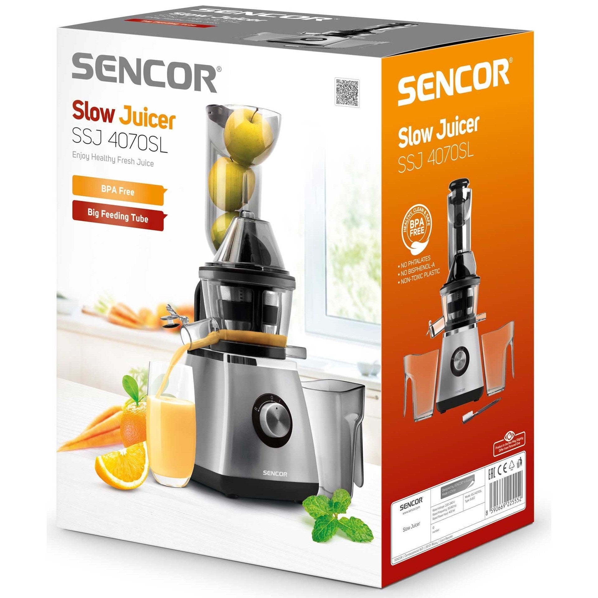 Sencor SSJ 4070SL Slow Juicer , 400 W