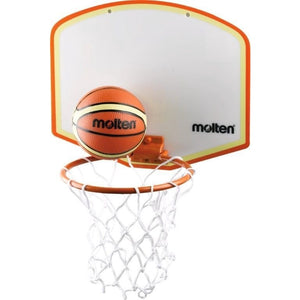 Basketball hoop with net Molten KB100V, 16 cm