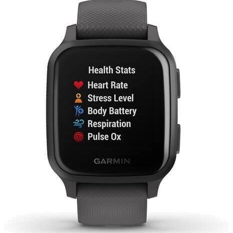 Smart watch Garmin Venu Sq Shadow Grey, black