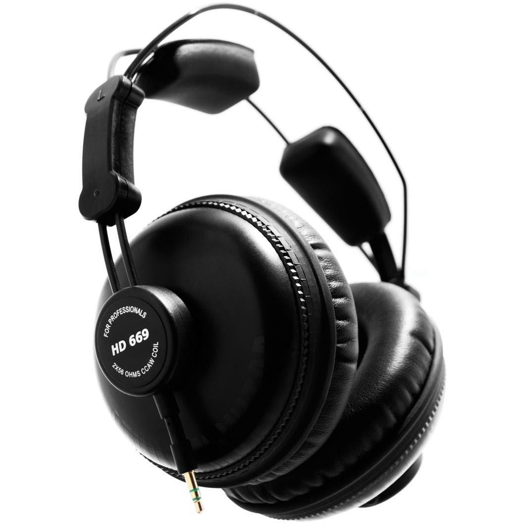 Superlux HD669 Wired Headphones, black