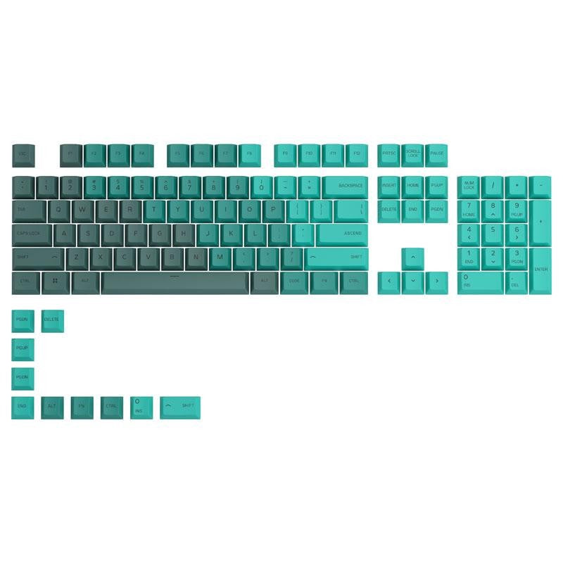 Keyboard cover Glorious PC Gaming Race GPBT 115 PBT UK, green