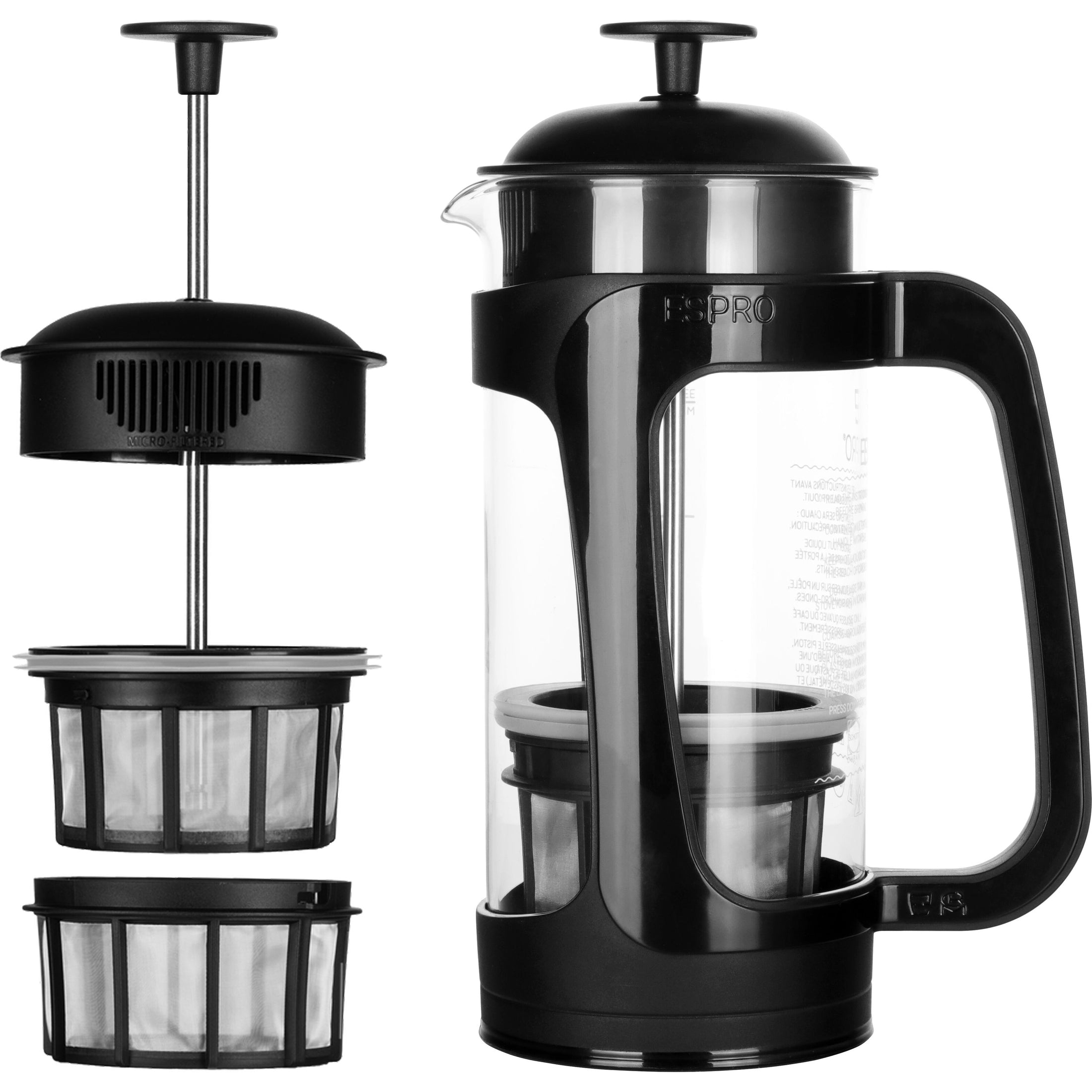 Espro P3 Piston coffee brewer Glass