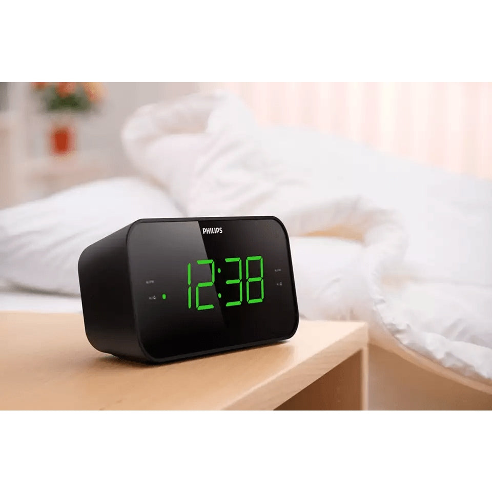 Radio alarm clock Philips TAR3306/12, black