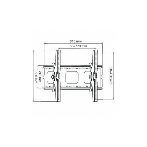 ART AR-08 TV Wall Mount, 32-80", 80 kg