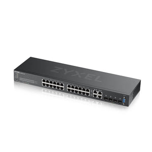 Zyxel GS2220-28 Managed L2 Gigabit Ethernet 24 Port Network Switch, Black