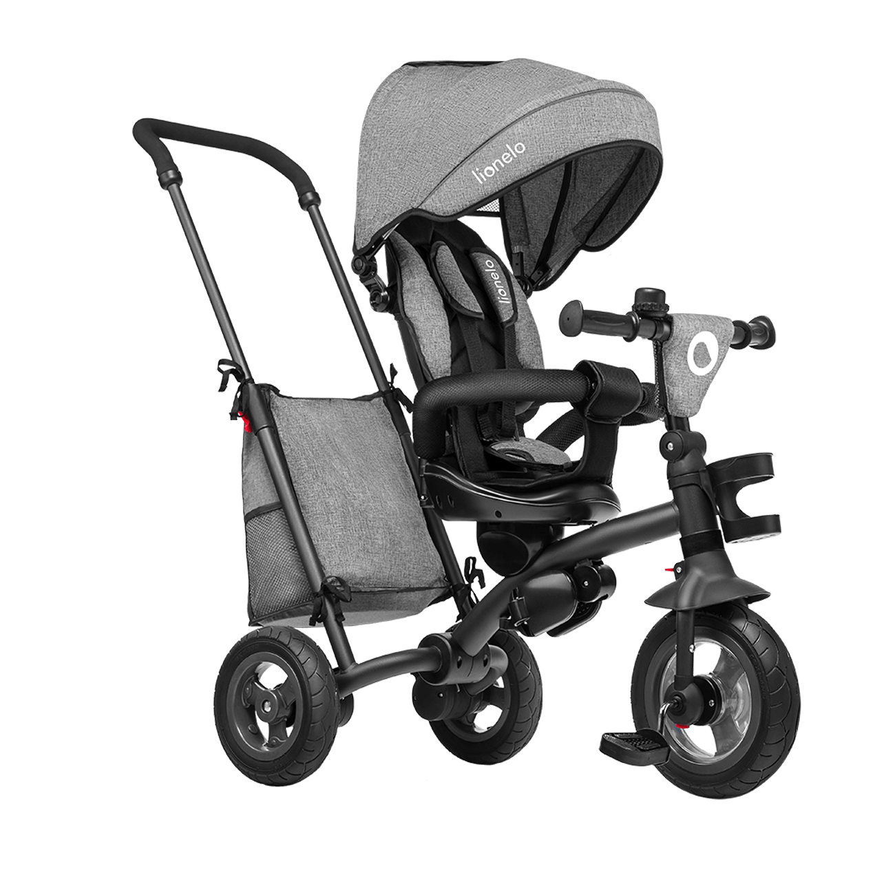 Lionelo Tris Stone Tricycle, Grey