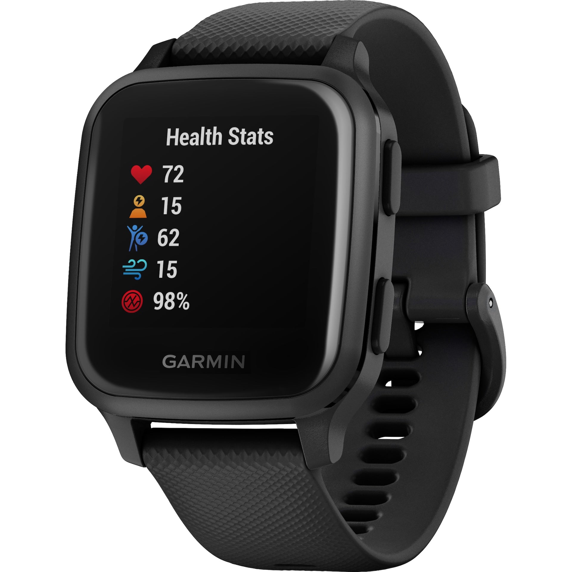 Garmin Venu Sq Music, Black