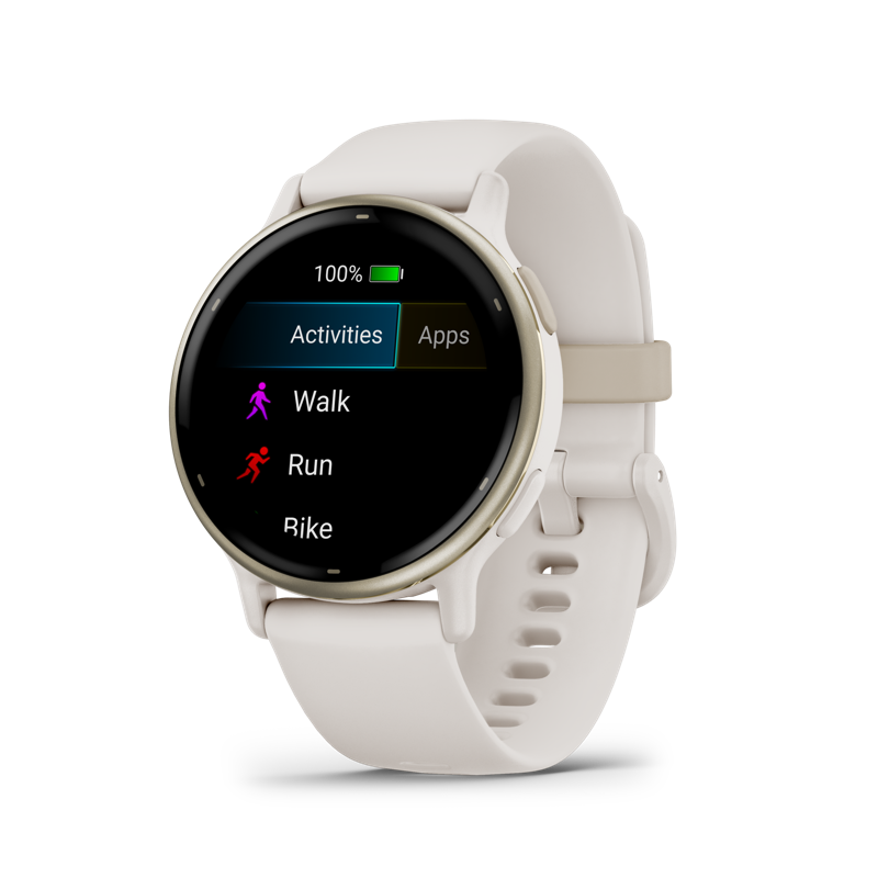 Garmin Vivoactive 5 Ivory + Cream gold