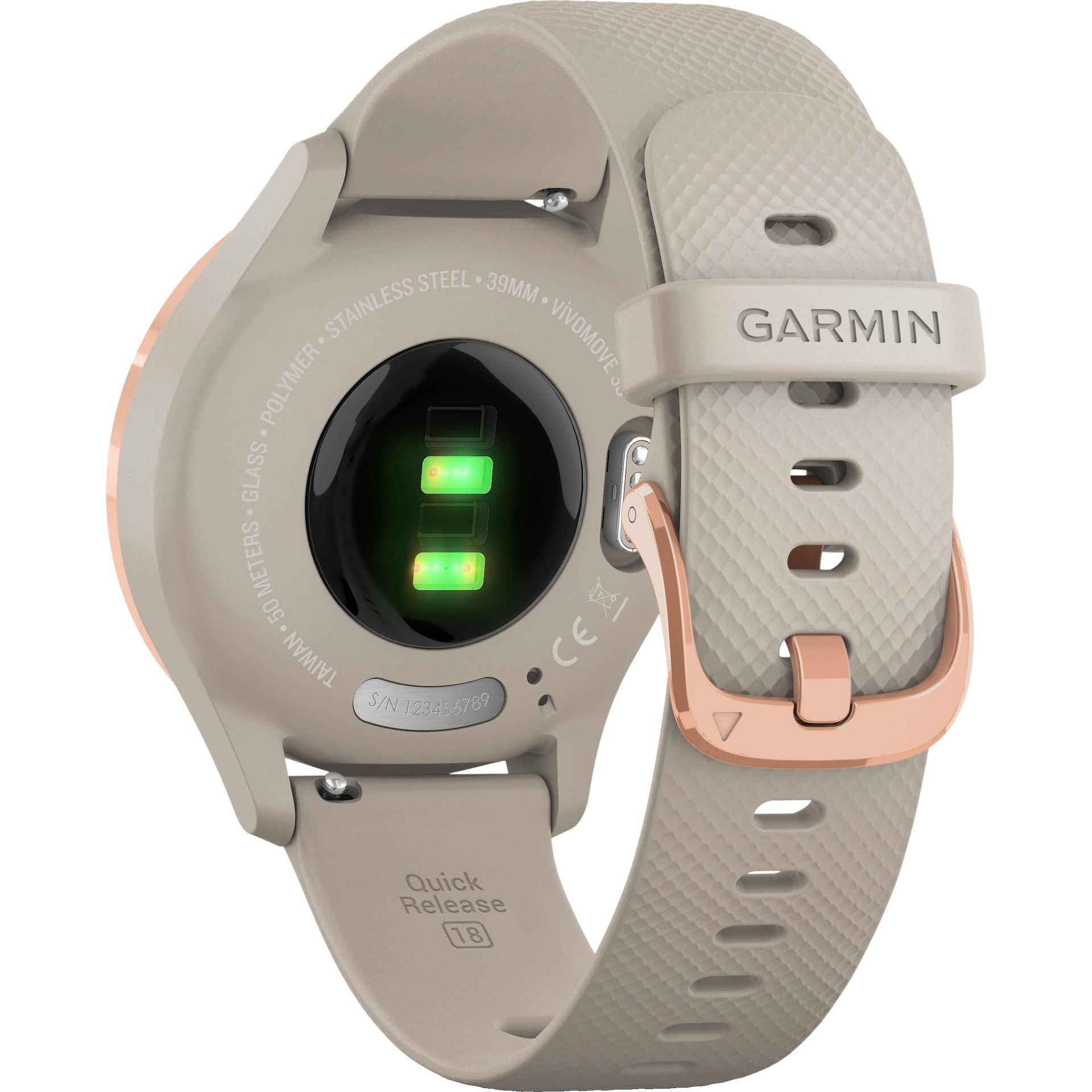 Garmin Vivomove 3S Rose Gold
