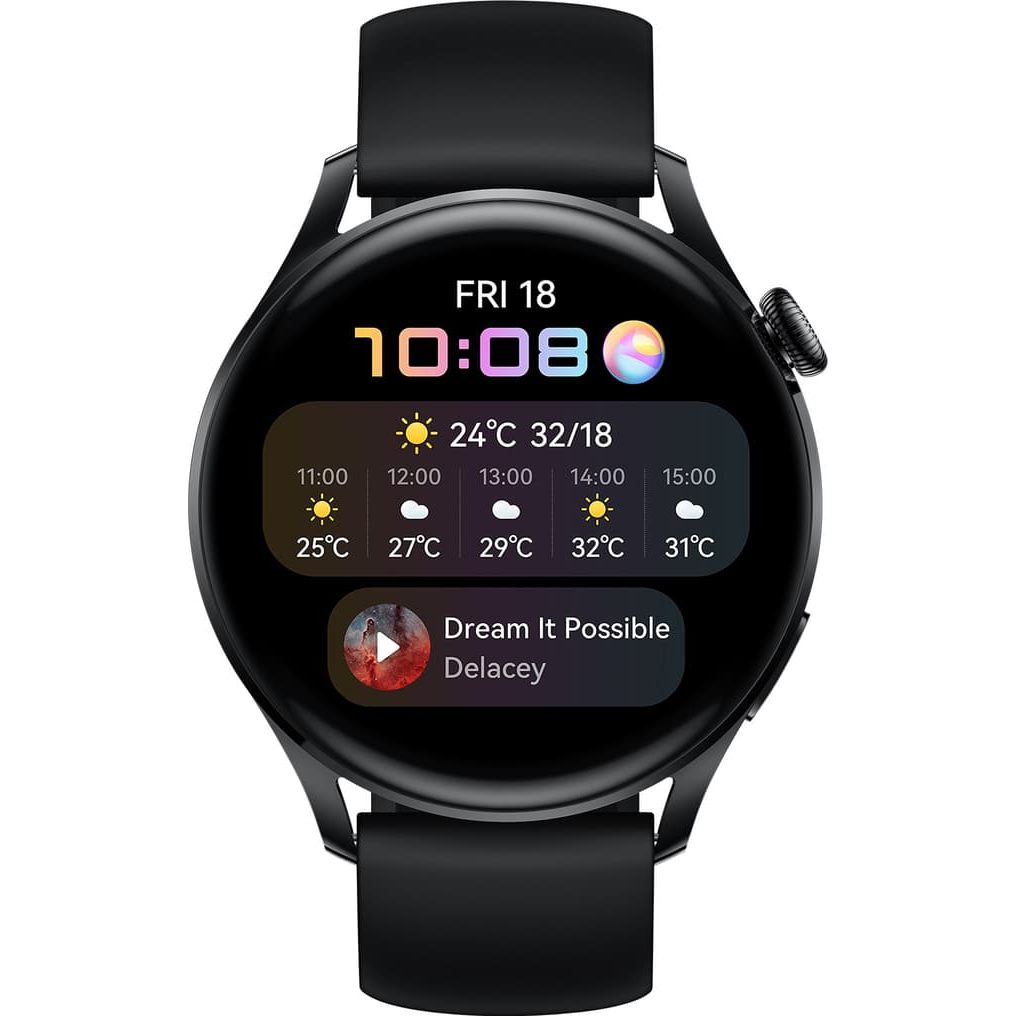 Huawei Watch 3 Active Edition Smartwatch 46 mm, Black
