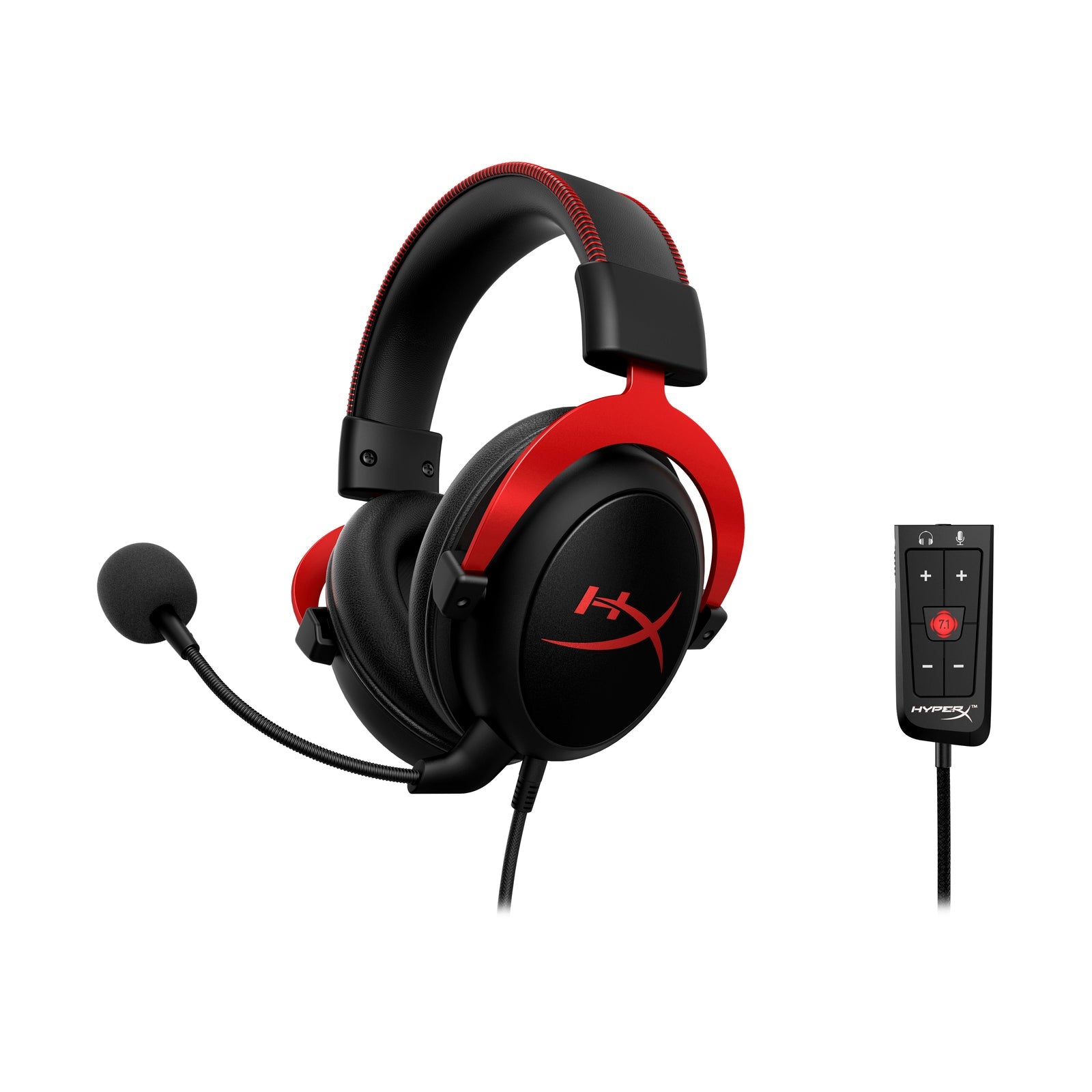 HyperX Cloud II Gaming Headset, Red