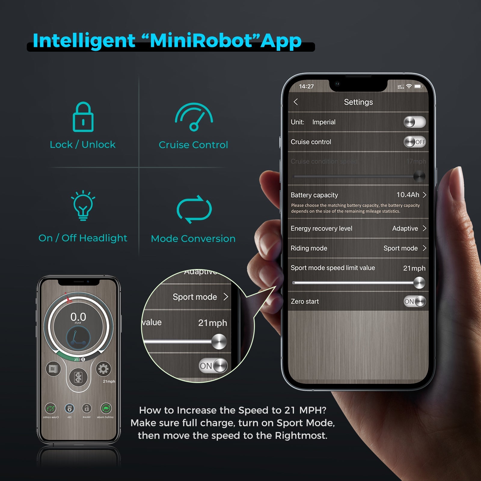 iScooter i9Max 500W Commuting Electric Scooter