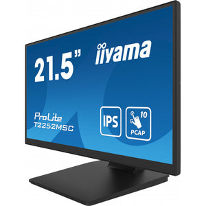 iiyama ProLite Touchscreen Computer Monitor T2252MSC-B2 21.5-inch Full HD Touchscreen Monitor