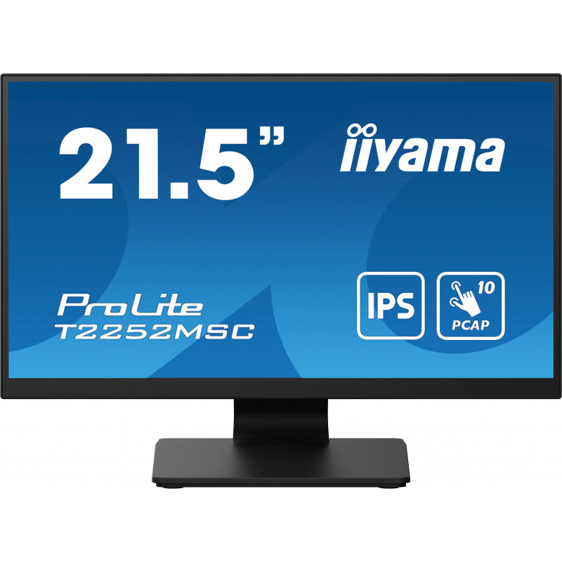iiyama ProLite Touchscreen Computer Monitor T2252MSC-B2 21.5-inch Full HD Touchscreen Monitor