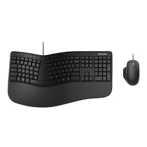 Microsoft Ergonomic Desktop for Business - Keyboard and Mouse Set, Black