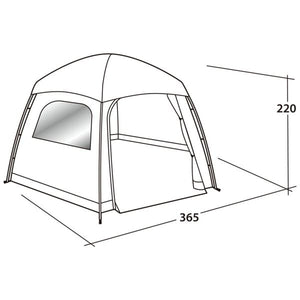Easy Camp Moonlight Yurt 6-Person Tent