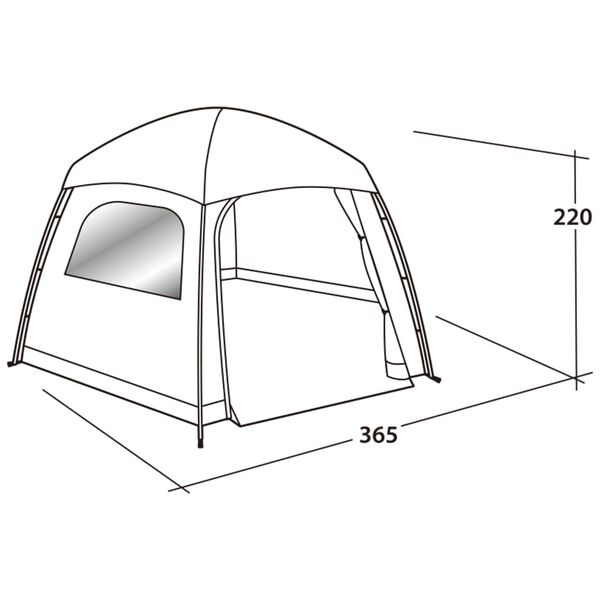 Easy Camp Moonlight Yurt 6-Person Tent