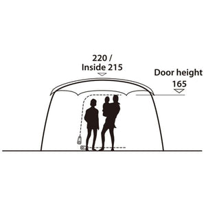 Easy Camp Moonlight Yurt 6-Person Tent