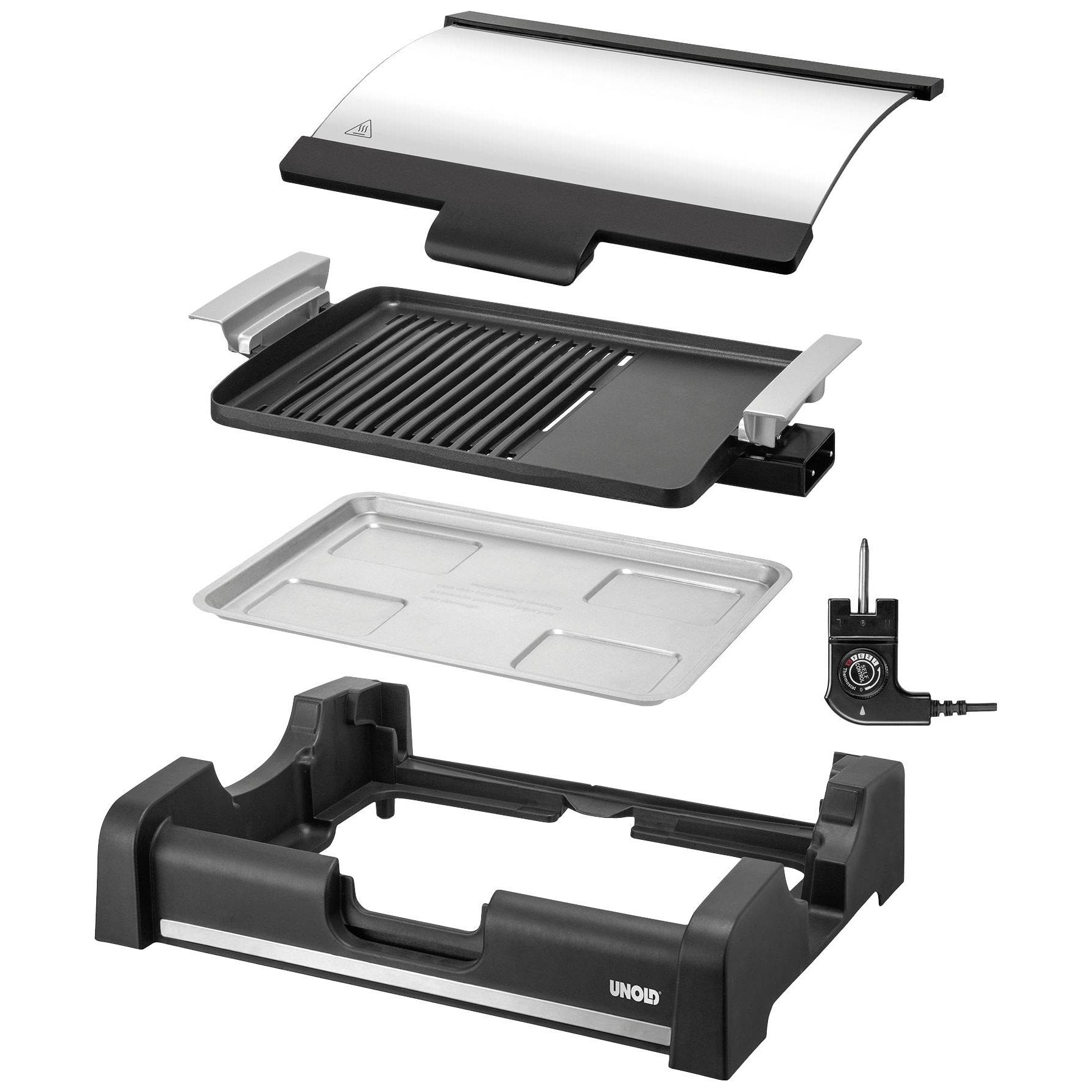 Unold Barbecue Electric Table Grill, 1650W, Black