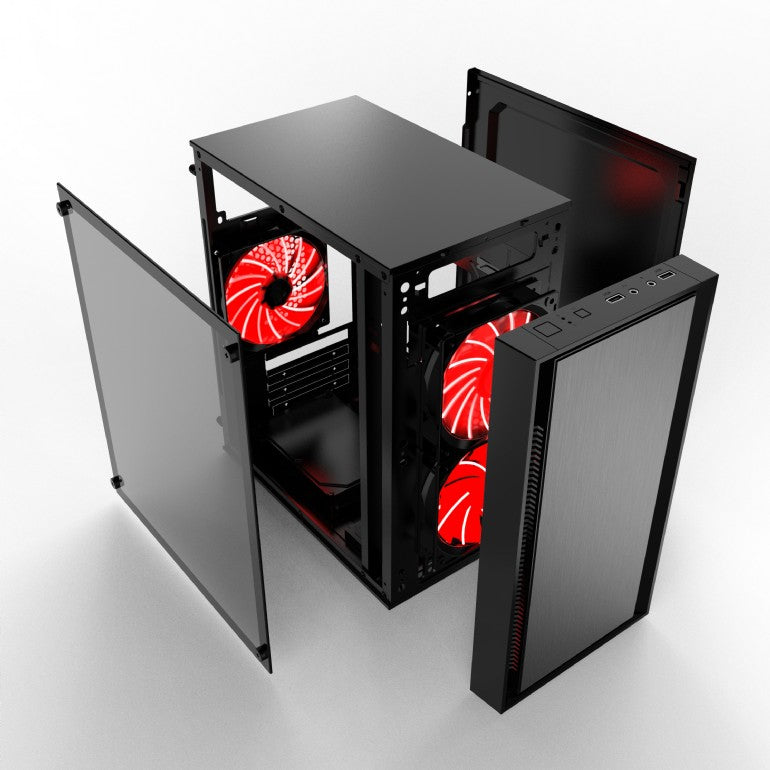 Gembird Gaming Design PC Case CCC-FORNAX-960R