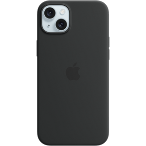 Apple iPhone 15 Plus Silicone Case Black